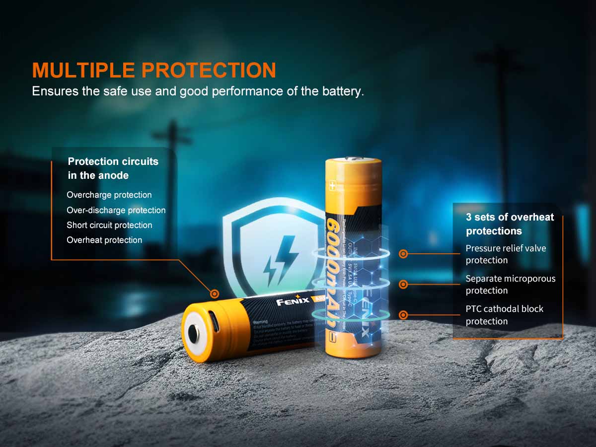 Fenix ARB-L21-6000B Rechargeable Battery & Power Bank