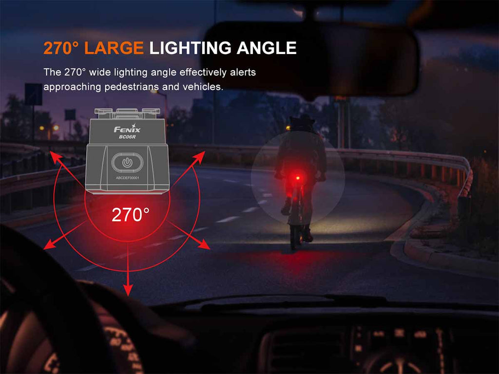 Fenix BC06R Rechargeable Bike Taillight