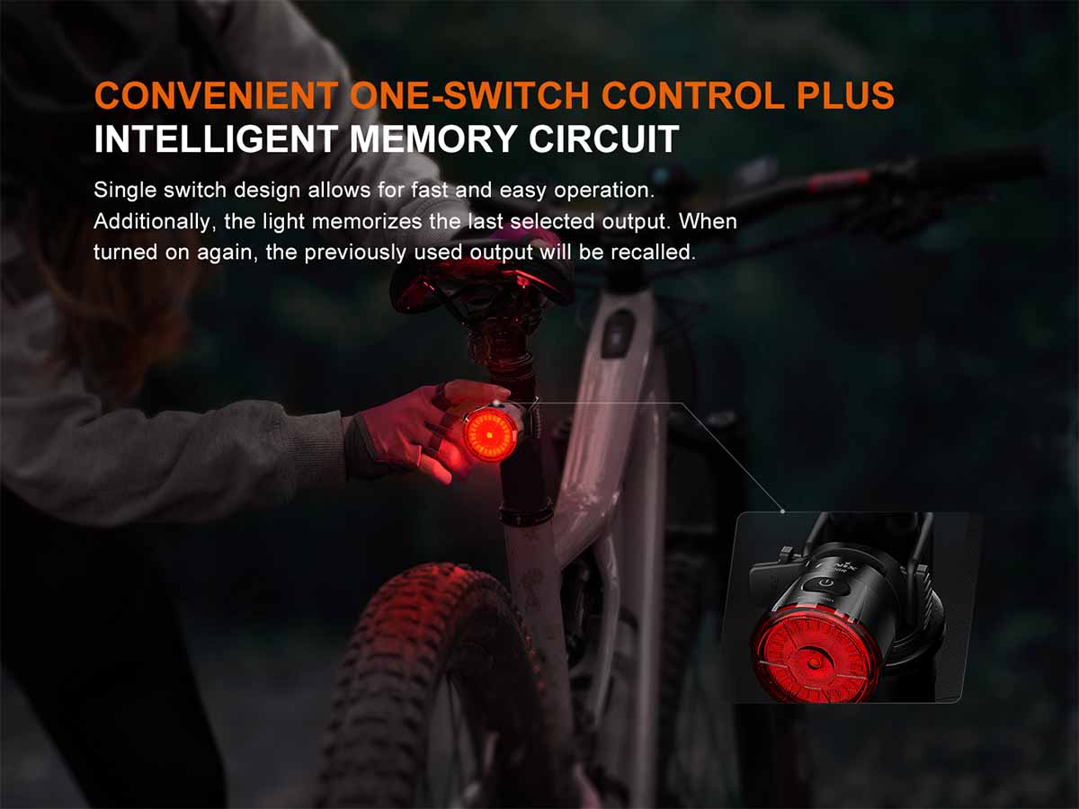 Fenix BC06R Rechargeable Bike Taillight