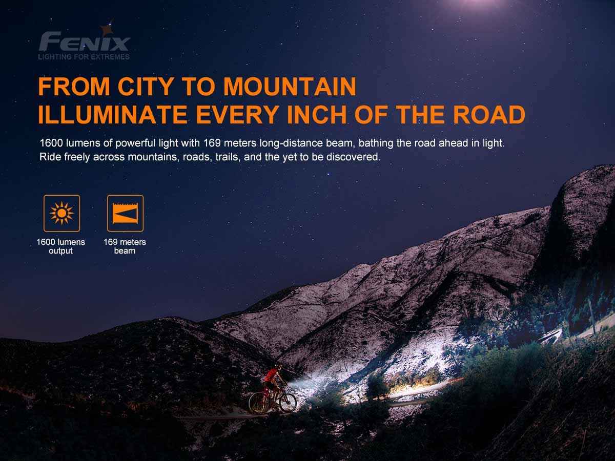 Fenix BC26R Rechargeable Bike Light