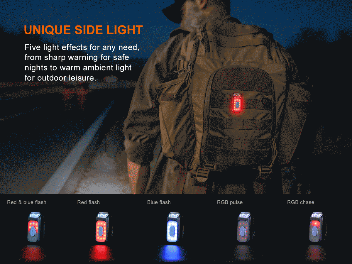 Fenix E04R Clip On Flashlight