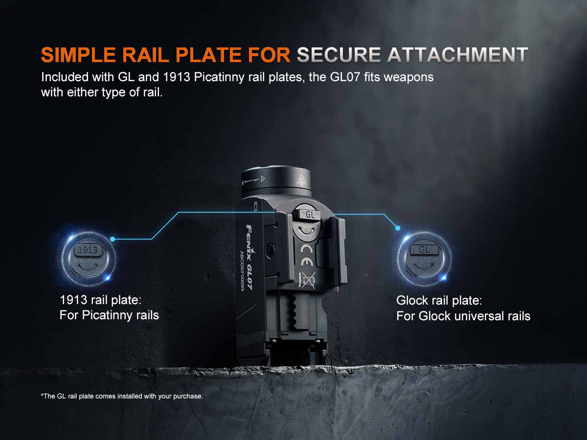 Fenix GL07 Compact Weapon Light