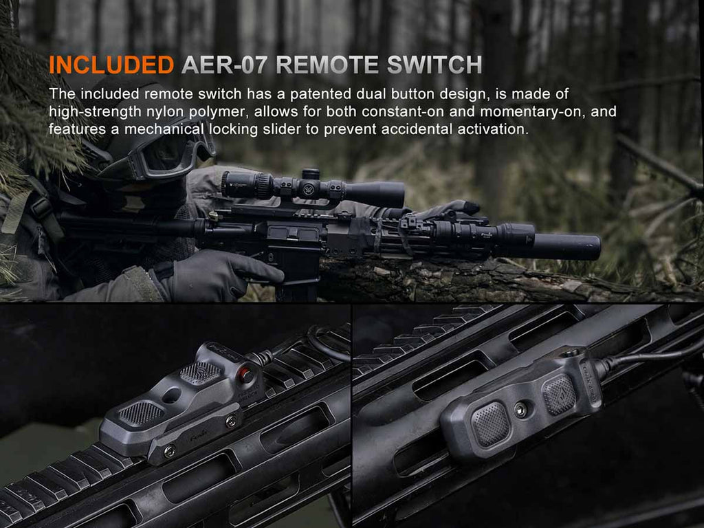 Fenix GL30R Weapon-Mounted Flashlight