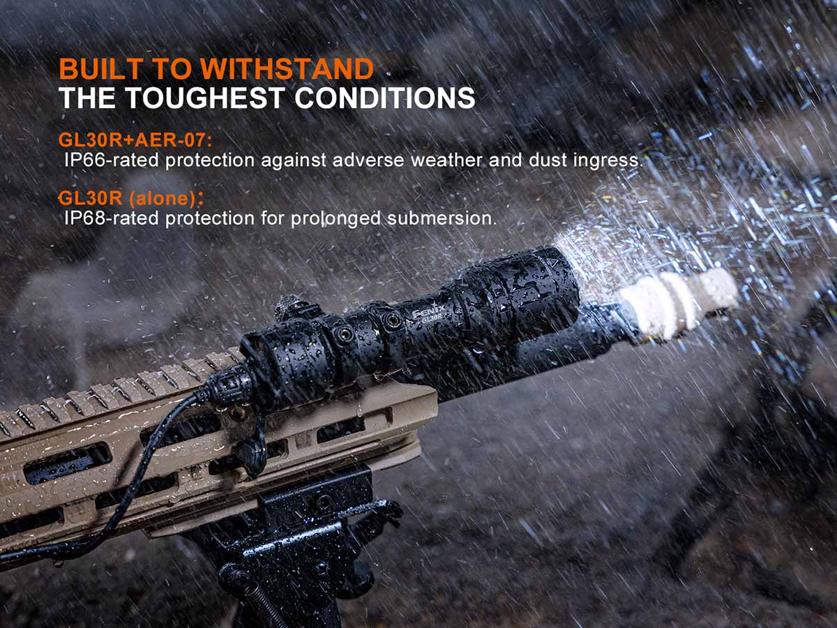 Fenix GL30R Weapon-Mounted Flashlight
