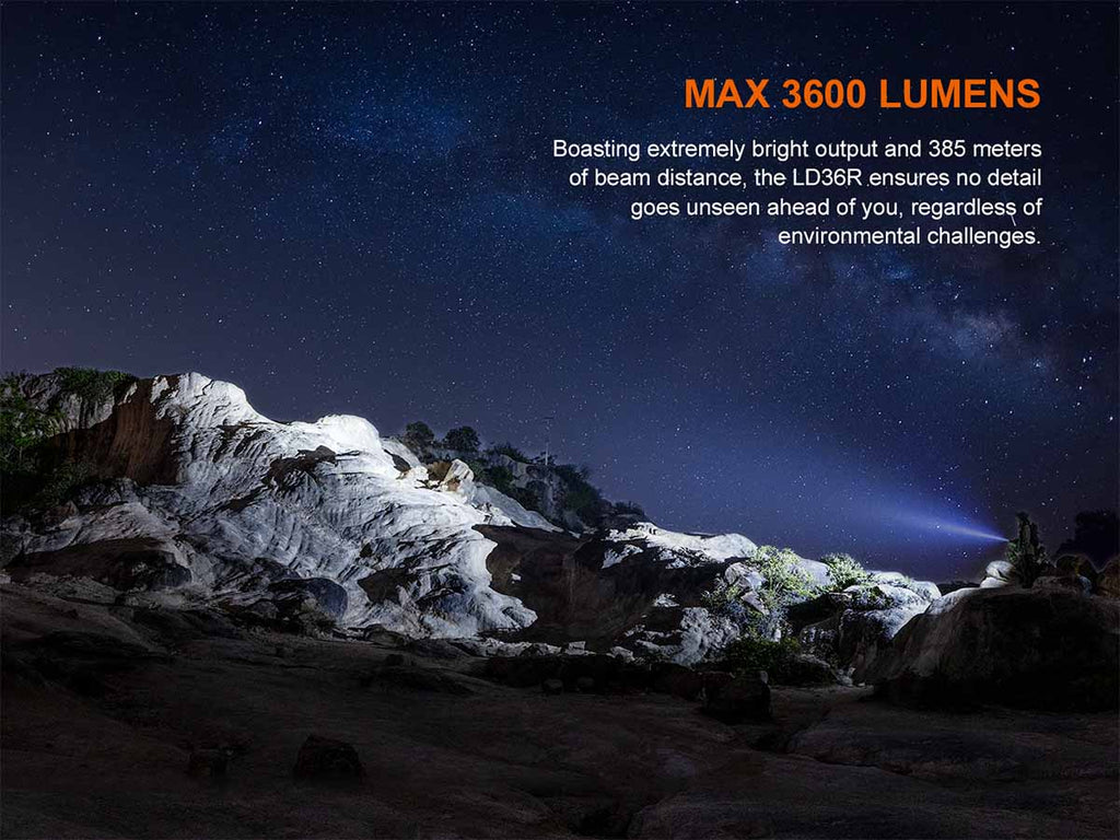 Fenix LD36R Multicolor Flashlight