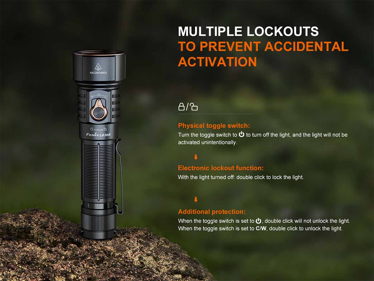 Fenix LD36R Multicolor Flashlight