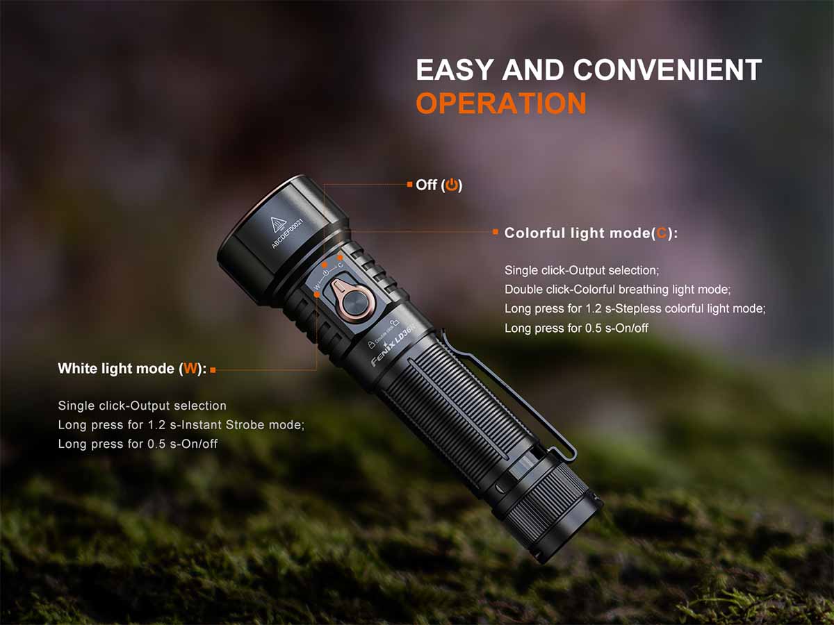 Fenix LD36R Multicolor Flashlight