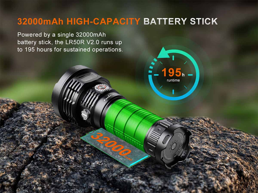 Fenix LR50R V2.0 Flashlight - 18000 Lumens