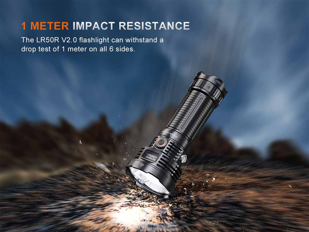 Fenix LR50R V2.0 Flashlight - 18000 Lumens