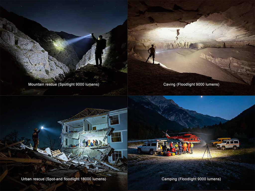 Fenix LR50R V2.0 Flashlight - 18000 Lumens