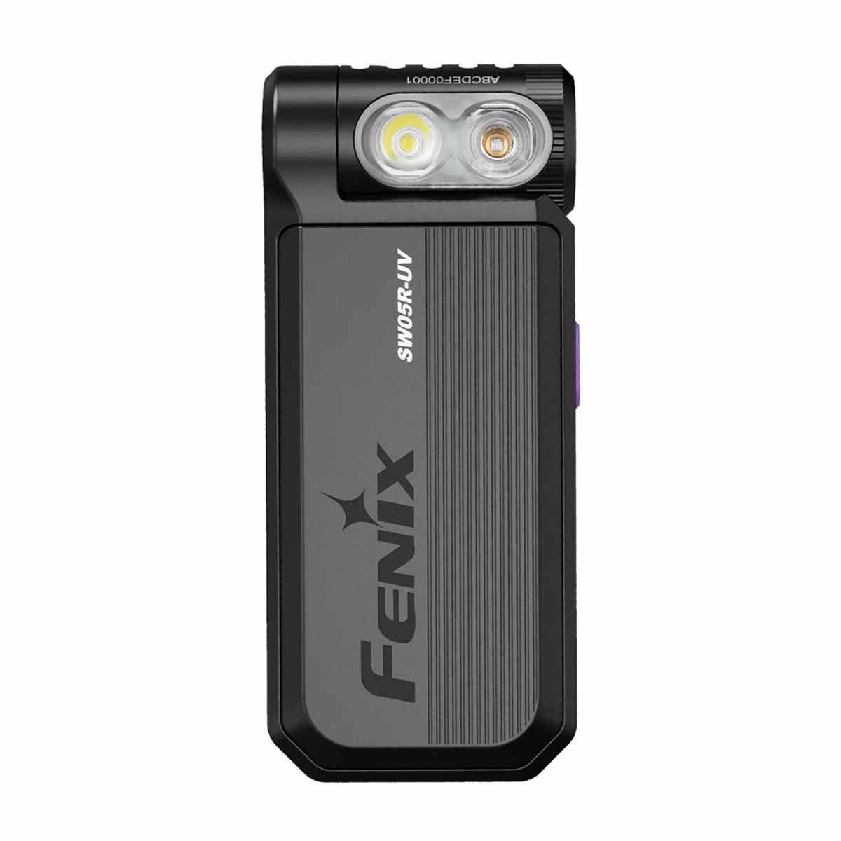 Fenix SW05R-UV Clip On Flashlight with UV Light