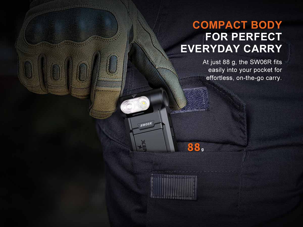 Fenix SW06R Clip On Flashlight