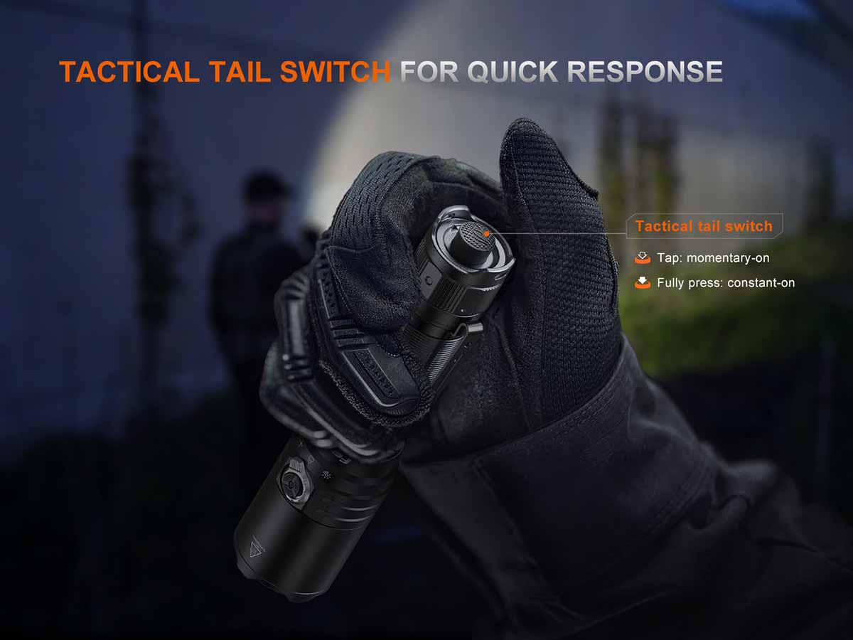 Fenix TK15R Rechargeable Tac Flashlight