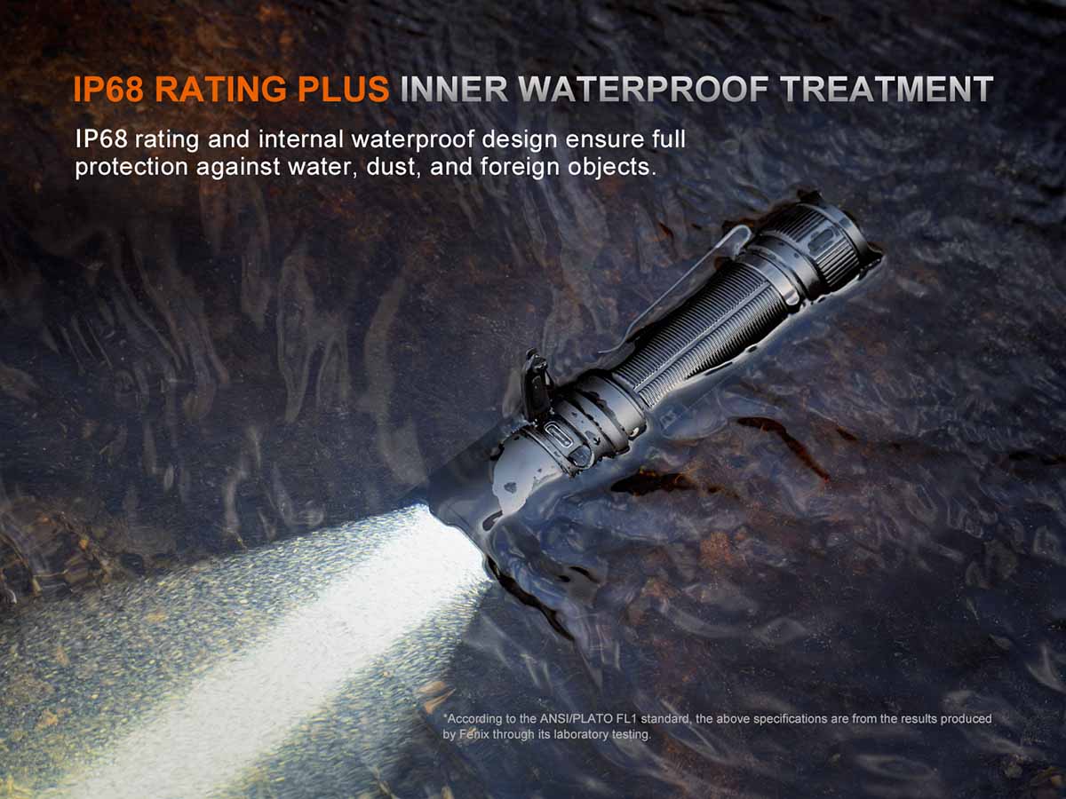 Fenix TK15R Rechargeable Tac Flashlight