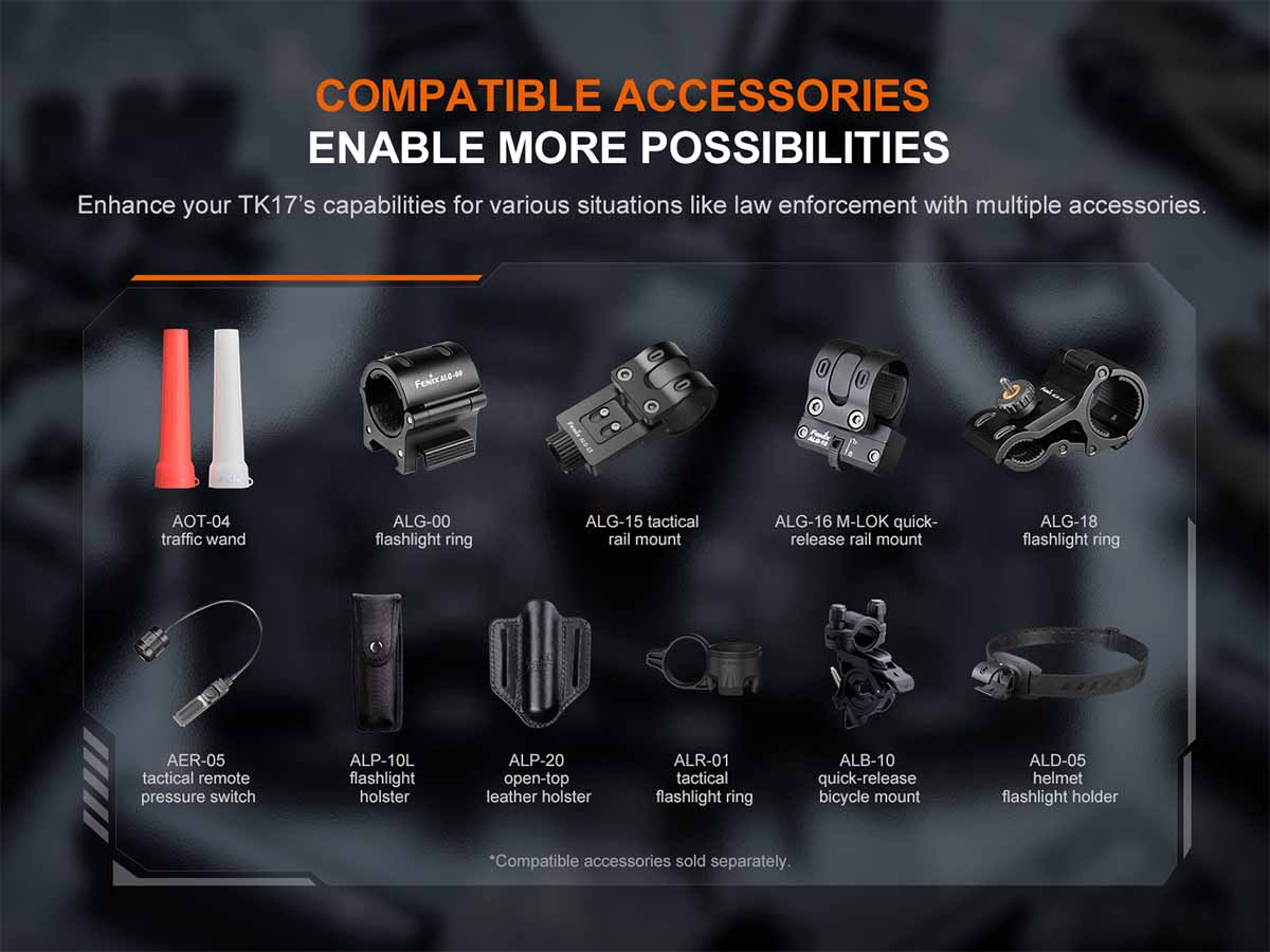 Fenix TK17 Tactical Flashlight