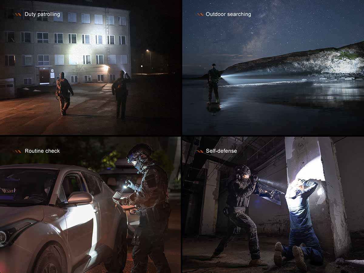 Fenix TK21R Rechargeable Tac Flashlight