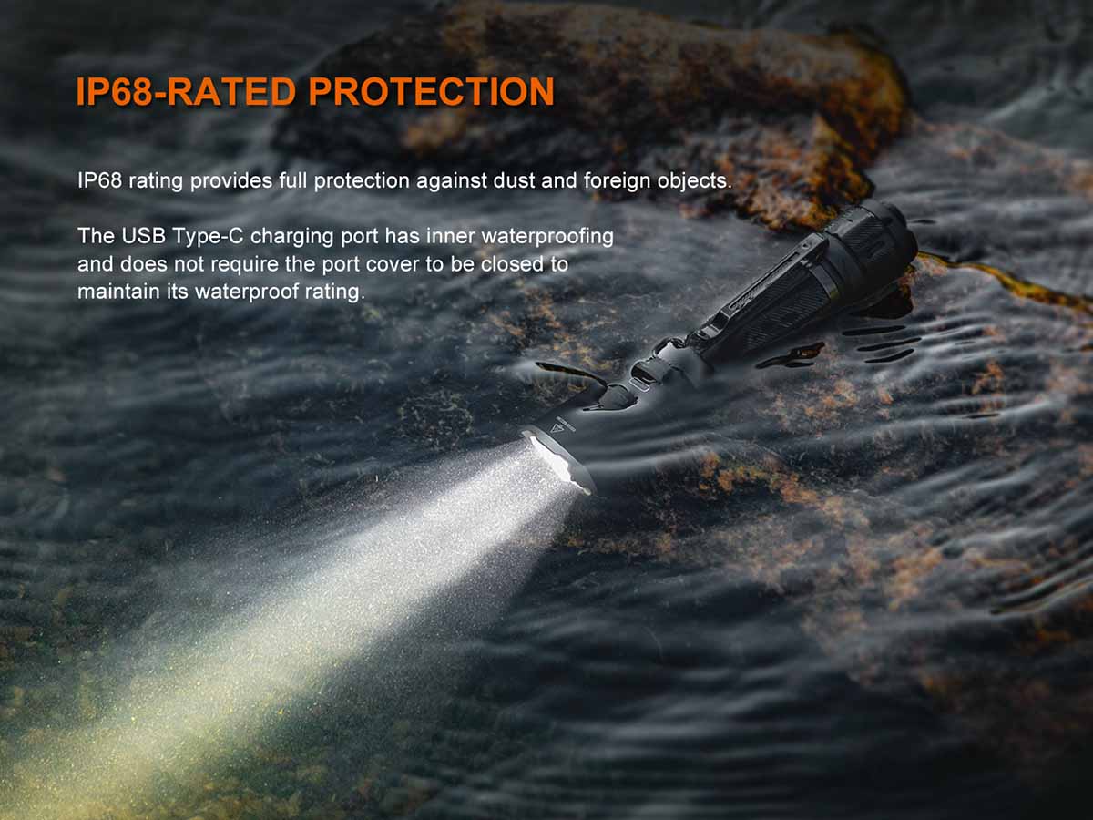 Fenix TK21R Rechargeable Tac Flashlight