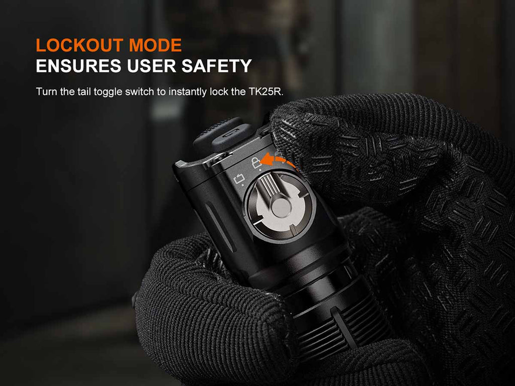 Fenix TK25R Tactical Flashlight
