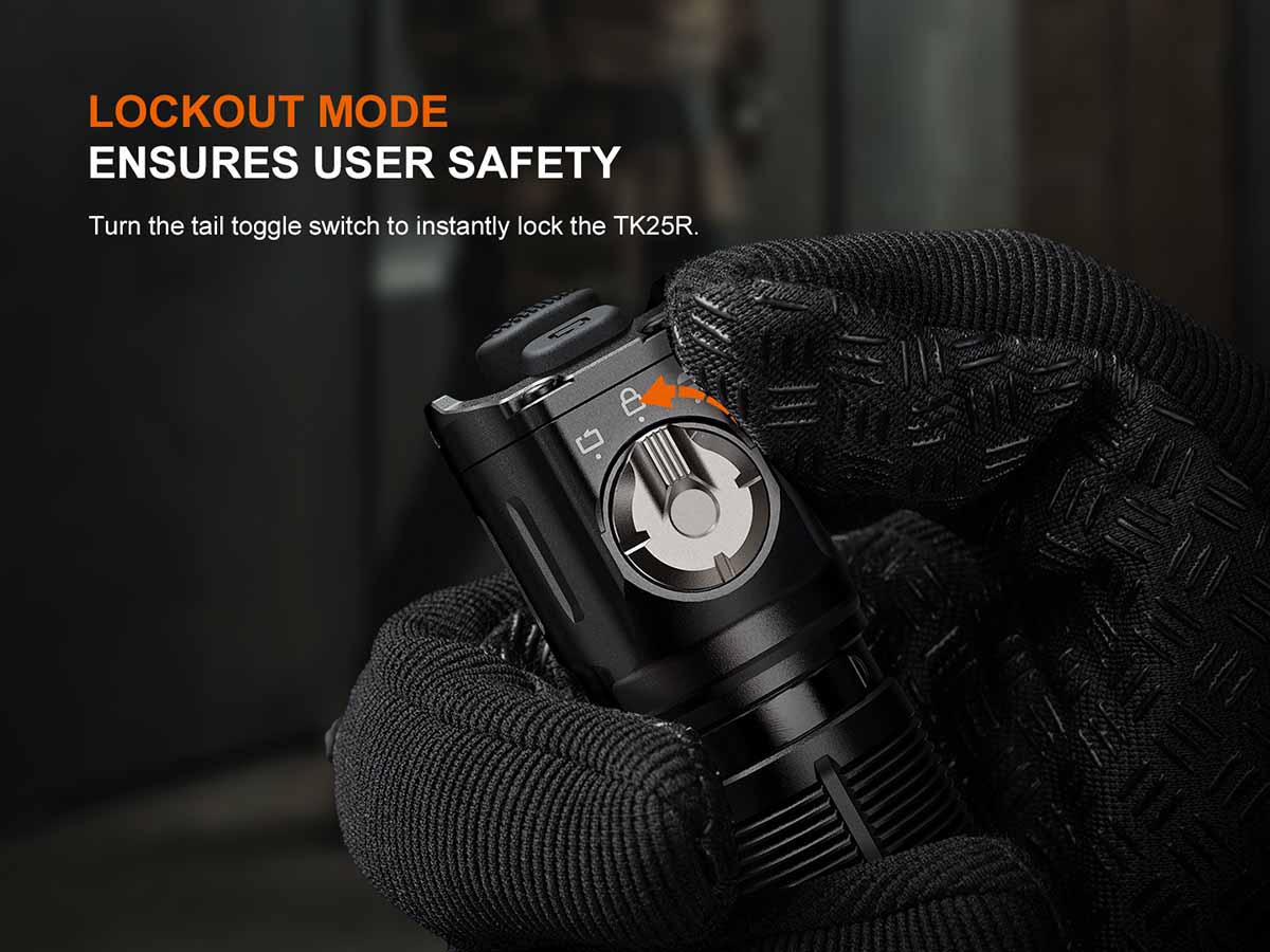 Fenix TK25R Tactical Flashlight